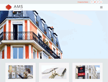 Tablet Screenshot of amshousinggroup.com